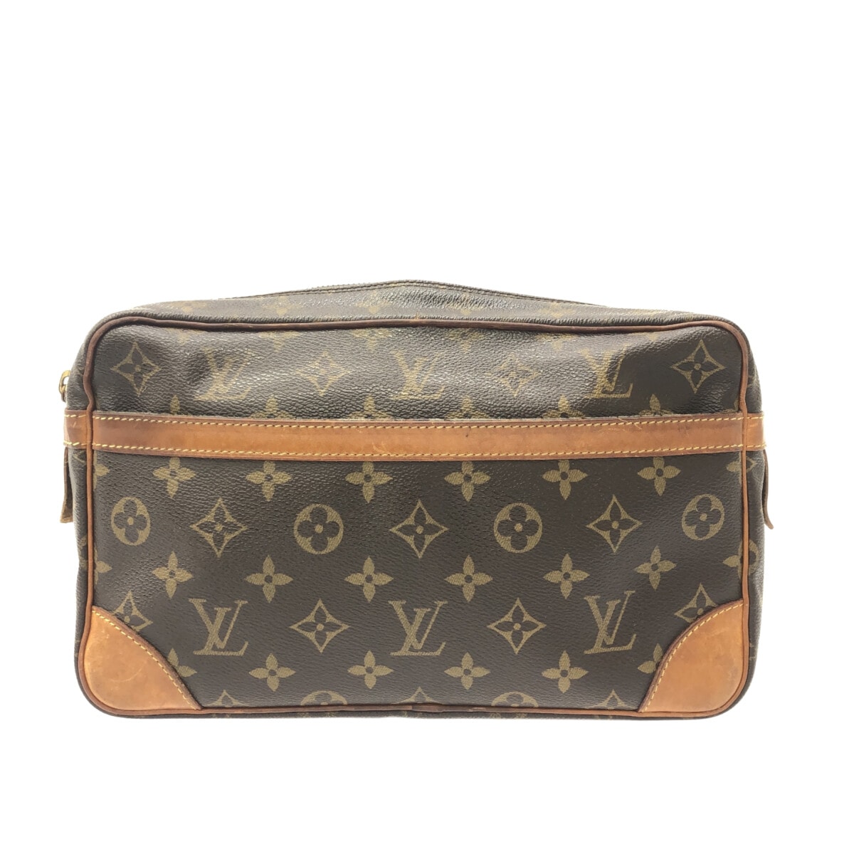 【中古】LOUIS VUITTON(ルイヴィトン) コンピエーニュ28 セカンドバッグ モノグラム・キャンバス