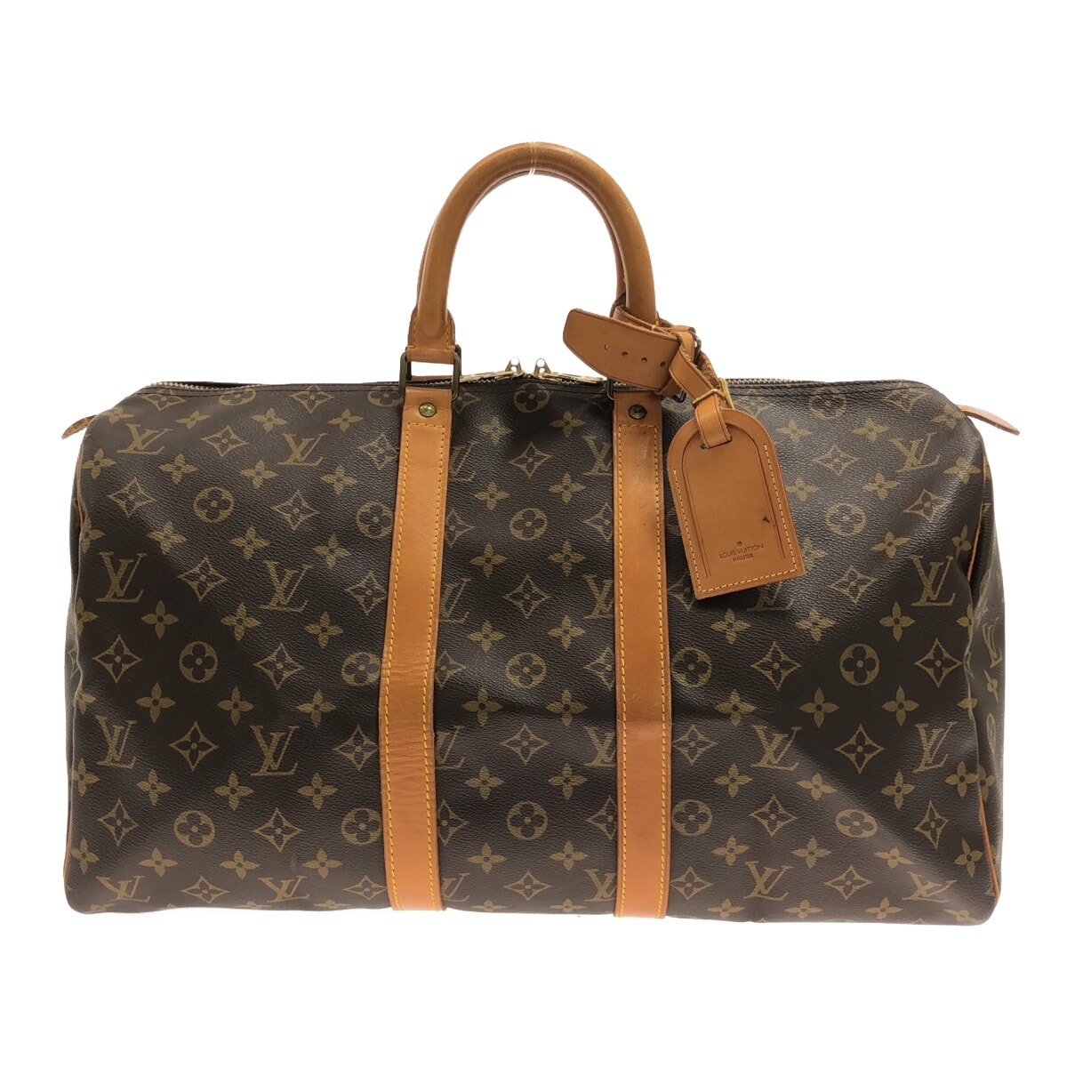 【中古】LOUIS VUITTON(ルイヴィトン) キーポル45 ボストンバッグ マルティエ刻印 モノグラム・キャンバス