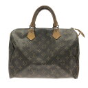 【新着】【中古】LOUIS VUITTON(ルイヴィトン) スピーディ30 ハンドバッグ モノグラム・キャンバス