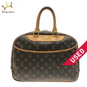 【中古】LOUIS VUITTON(ルイヴィトン) ドーヴィル ハンドバッグ モノグラム・キャンバス