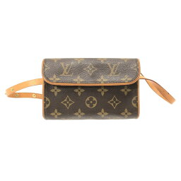 【中古】LOUIS VUITTON(ルイヴィトン) ポシェットフロランティーヌ ウエストポーチ モノグラム・キャンバス