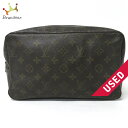 【中古】LOUIS VUITTON(ルイヴィトン) トゥルース・トワレット28 ポーチ モノグラム・キャンバス