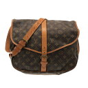 【新着】【中古】LOUIS VUITTON(ルイヴィトン) ソミュール35 ショルダーバッグ モノグラム・キャンバス