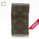 【中古】LOUIS VUITTON(ルイヴィトン) エテュイ・シガレット シガレットケース モノグラム・キャンバス