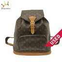 【新着】【中古】LOUIS VUITTON(ルイヴィトン) モンスリGM リュックサック モノグラム・キャンバス