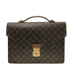 【中古】LOUIS VUITTON(ルイヴィトン) ポルト ドキュマン・バンドリエール ビジネスバッグ モノグラム・キャンバス