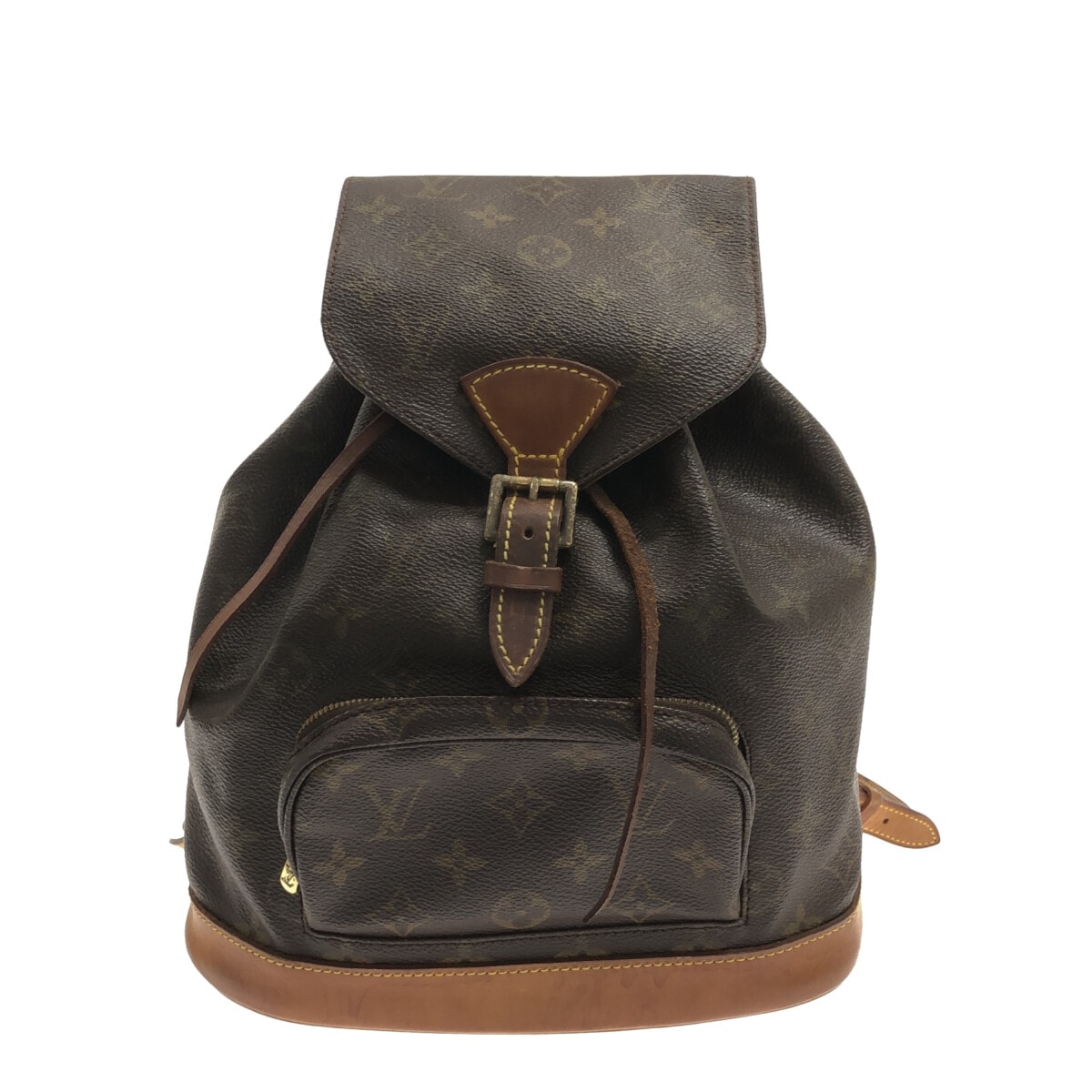 【中古】LOUIS VUITTON(ルイヴィトン) モンスリMM リュックサック モノグラム・キャンバス