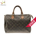 【新着】【中古】LOUIS VUITTON(ルイヴィトン) スピーディ30 ハンドバッグ モノグラム・キャンバス