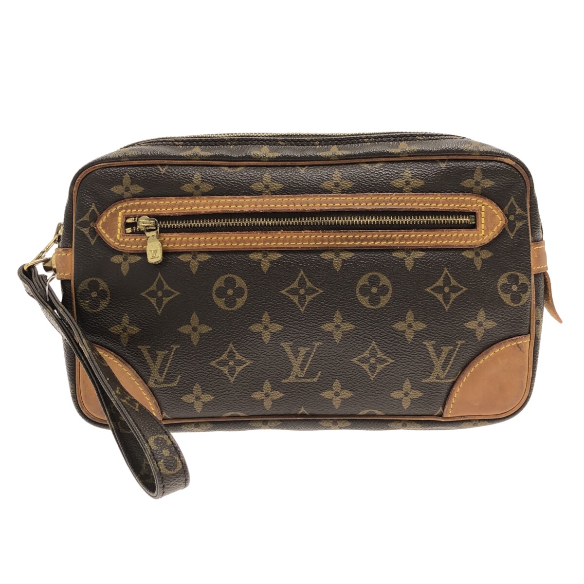 【中古】LOUIS VUITTON(ルイヴィトン) マルリー・ドラゴンヌGM セカンドバッグ モノグラム・キャンバス