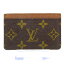 【中古】LOUIS VUITTON(ルイヴィトン) ポルトカルトサーンプル カードケース アルマニャック モノグラ..