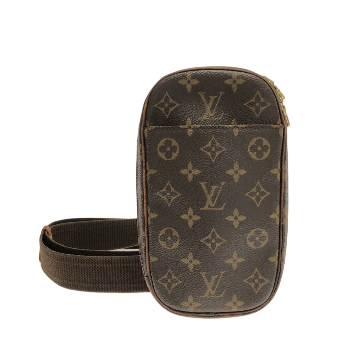 【中古】LOUIS VUITTON(ルイヴィトン) ポシェット・ガンジュ ワンショルダーバッグ モノグラム・キャンバス