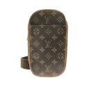 【新着】【中古】LOUIS VUITTON(ルイヴィトン) ポシェット・ガンジュ ワンショルダーバッグ モノグラム・キャンバス