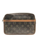 【中古】LOUIS VUITTON(ルイヴィトン) コンピエーニュ セカンドバッグ モノグラム・キャンバス