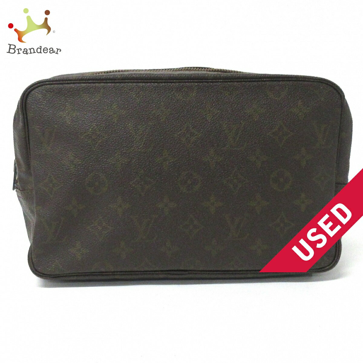 【中古】LOUIS VUITTON(ルイヴィトン) トゥルース・トワレット28 ポーチ モノグラム・キャンバス