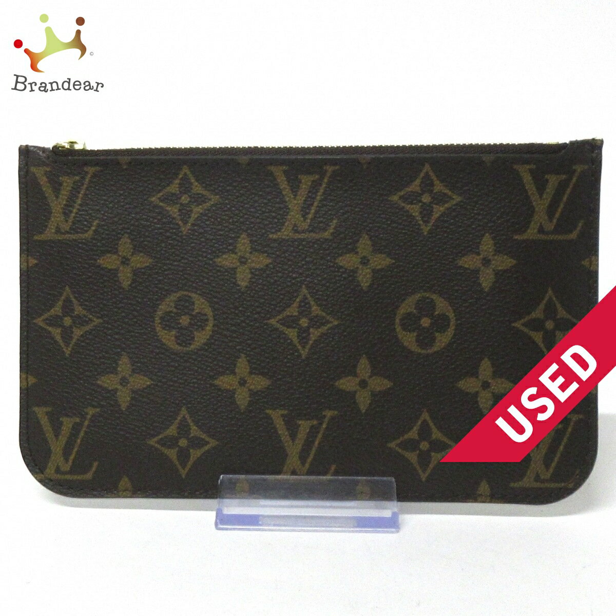 【中古】LOUIS VUITTON(ルイヴィトン) ポーチ ネヴァーフル用付属品ポーチ モノグラム モノグラムキャンバス