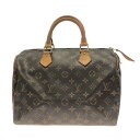 【新着】【中古】LOUIS VUITTON(ルイヴィトン) スピーディ30 ハンドバッグ モノグラム・キャンバス