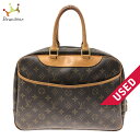 【新着】【中古】LOUIS VUITTON(ルイヴィトン) ドーヴィル ハンドバッグ モノグラム・キャンバス