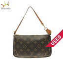 【新着】【中古】LOUIS VUITTON(ルイヴィトン) ポシェット・アクセソワール ハンドバッグ モノグラム・キャンバス