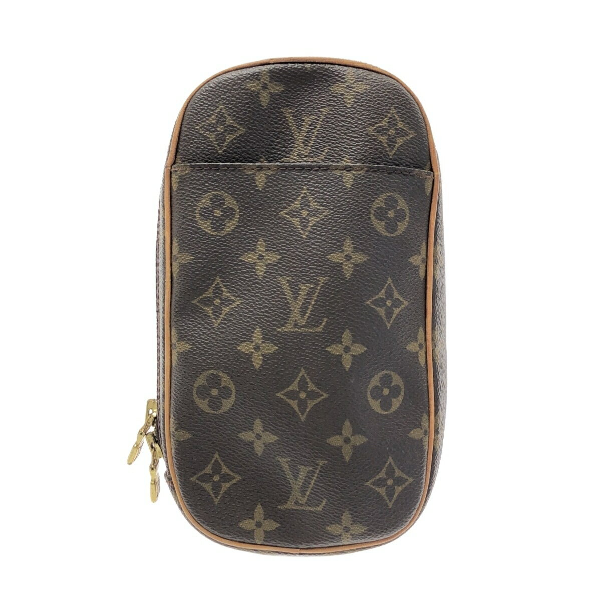 【中古】LOUIS VUITTON(ルイヴィトン) ポシェット・ガンジュ ワンショルダーバッグ モノグラム・キャンバス