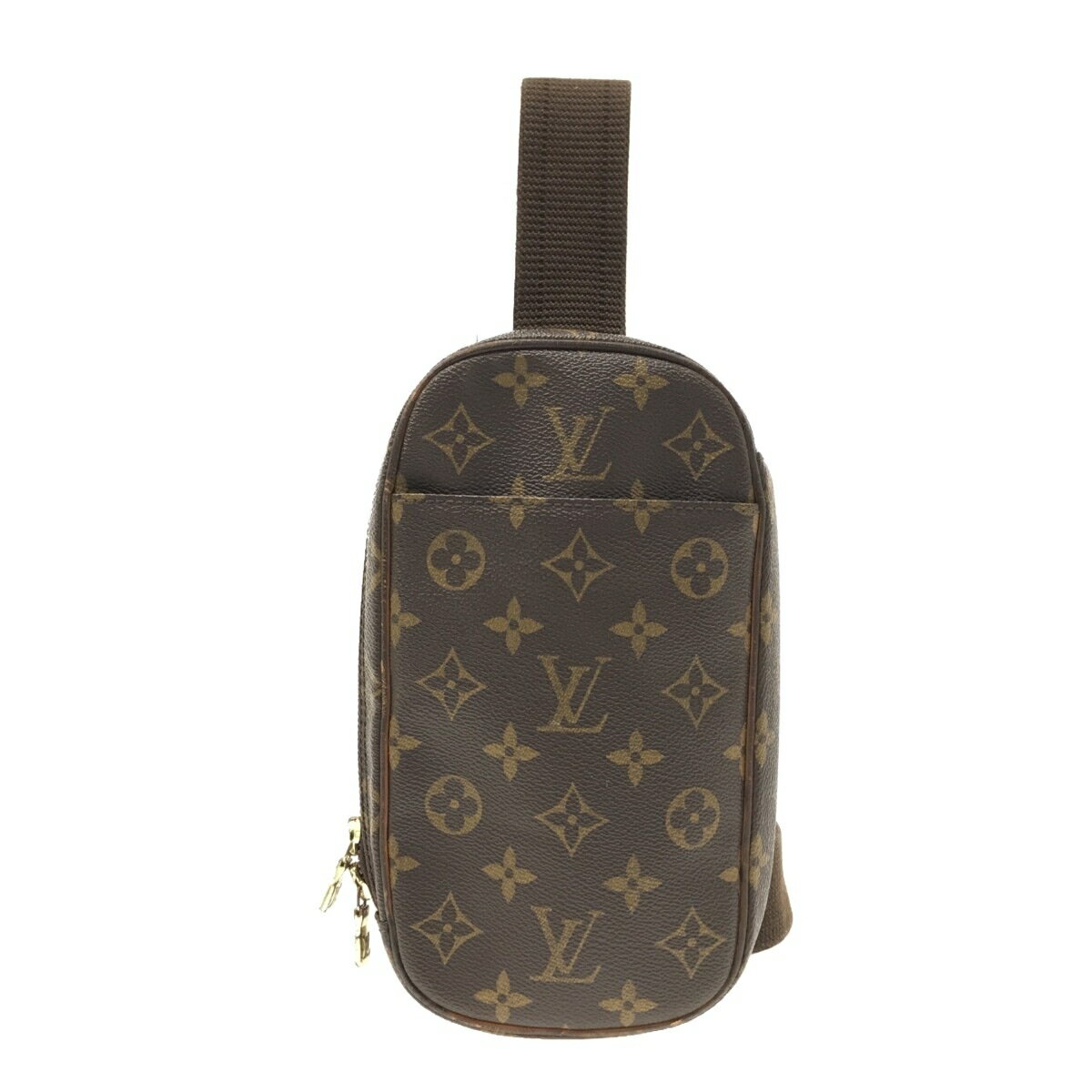 【中古】LOUIS VUITTON(ルイヴィトン) ポシェット・ガンジュ ワンショルダーバッグ モノグラム・キャンバス