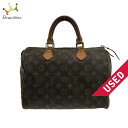 【新着】【中古】LOUIS VUITTON(ルイヴィトン) スピーディ30 ハンドバッグ モノグラム・キャンバス