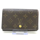 【新着】【中古】LOUIS VUITTON(ルイヴィトン) ポルト モネ・ビエ トレゾール 2つ折り財布 ■外側素材⇒モノグラム・キャンバス■内側素材⇒クロスグレインレザー