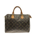 【新着】【中古】LOUIS VUITTON(ルイヴィトン) スピーディ30 ハンドバッグ モノグラム・キャンバス