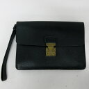 【新着】【中古】LOUIS VUITTON(ルイヴィトン) ポシェットクラド セカンドバッグ エピセア タイガ・レザー（LVロゴの刻印入り）