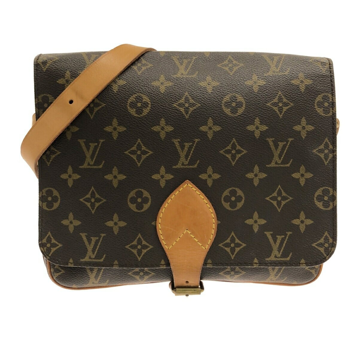 【中古】LOUIS VUITTON(ルイヴィトン) カルトシエールGM ショルダーバッグ モノグラム・キャンバス