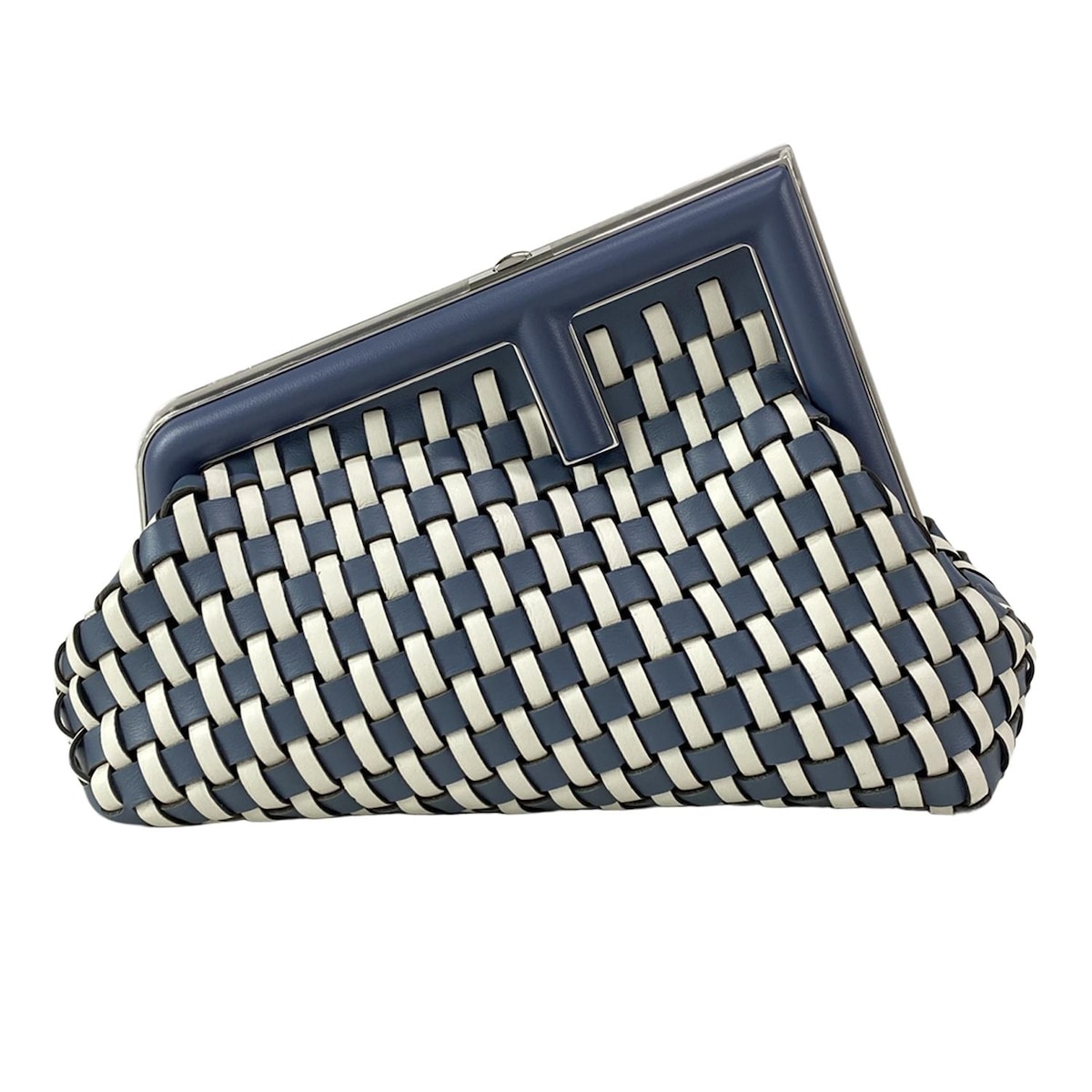 【FENDI】ファースト ミディ ラフィア フリンジ クラッチ バッグ FENDI】ファースト ミディ ラフィア フリンジ クラッチ バッグ