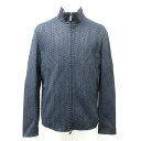 【新着】【中古】GIORGIOARMANI(ジョルジオアルマーニ) ブルゾン 長袖/秋/3Dディテール ダークネイビー