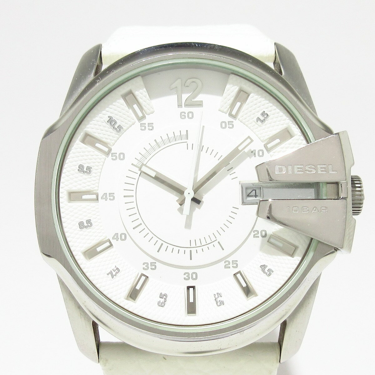 【中古】DIESEL(ディーゼル) 腕時計 白