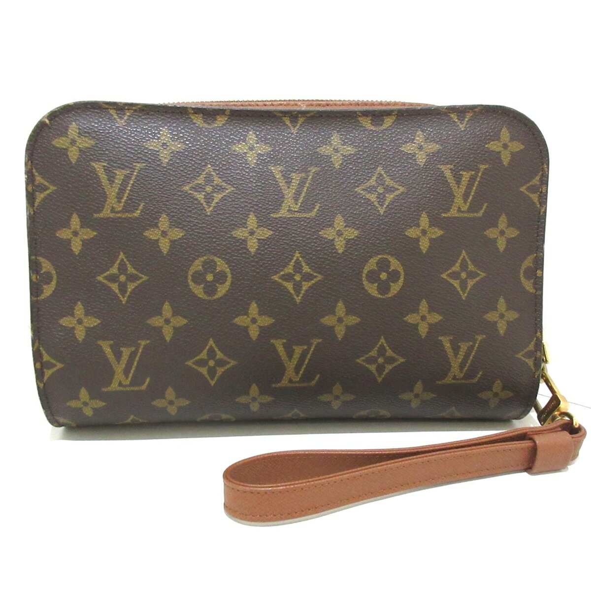 【中古】LOUIS VUITTON(ルイヴィトン) オルセー クラッチバッグ モノグラム・キャンバス