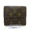 【新着】【中古】LOUIS VUITTON(ルイヴィトン) ポルトフォイユ・エリーズ Wホック財布 モノグラム・キャンバス