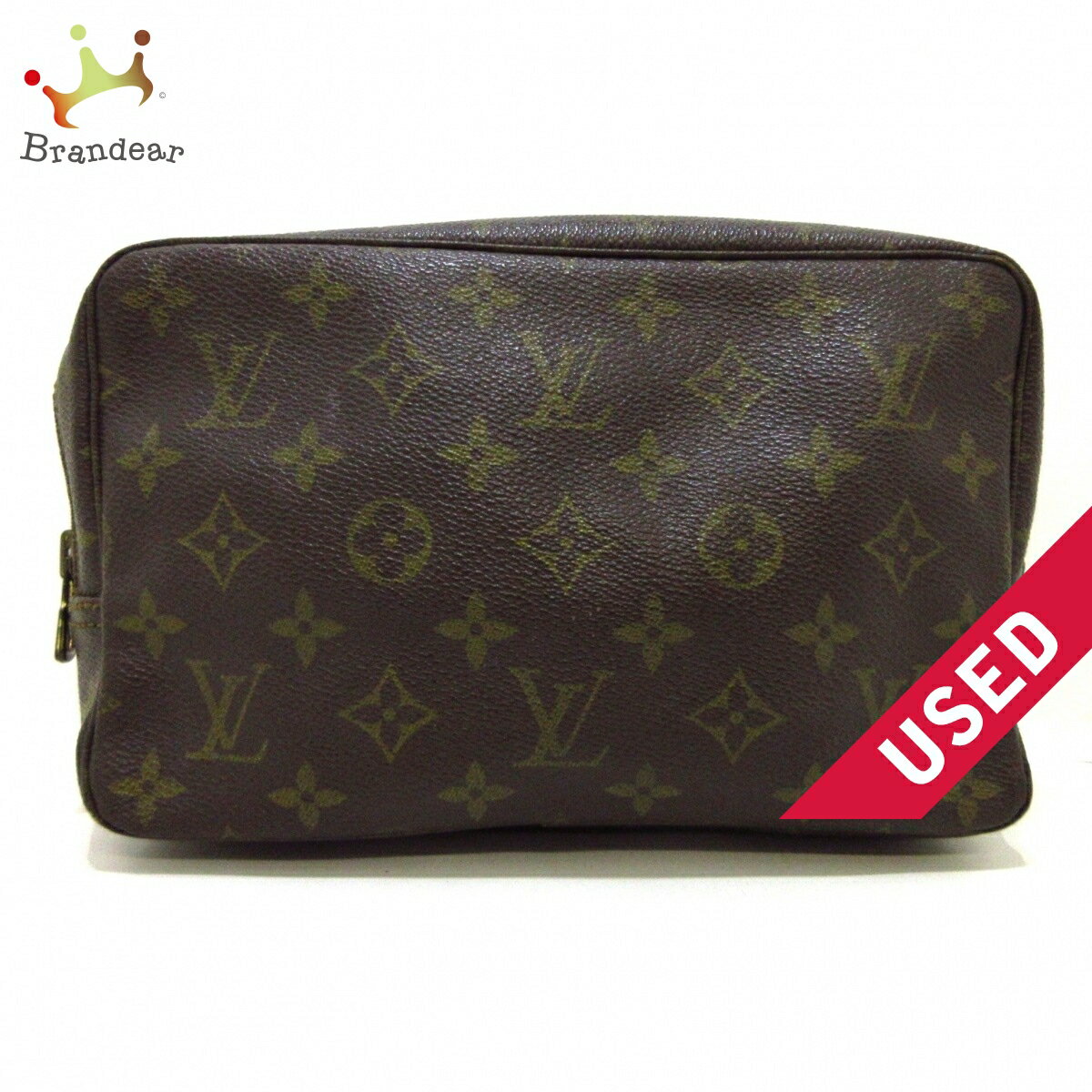 【新着】【中古】LOUIS VUITTON(ルイヴィトン) トゥルース・トワレット23 ポーチ モノグラム・キャンバス