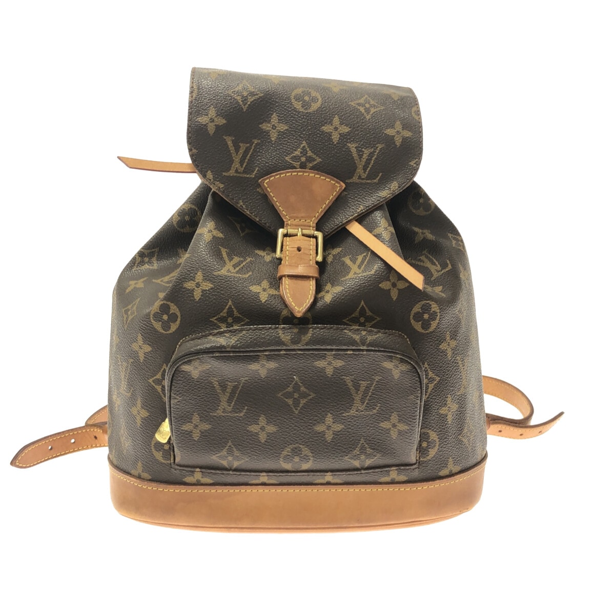 【中古】LOUIS VUITTON(ルイヴィトン) モンスリMM リュックサック モノグラム・キャンバス