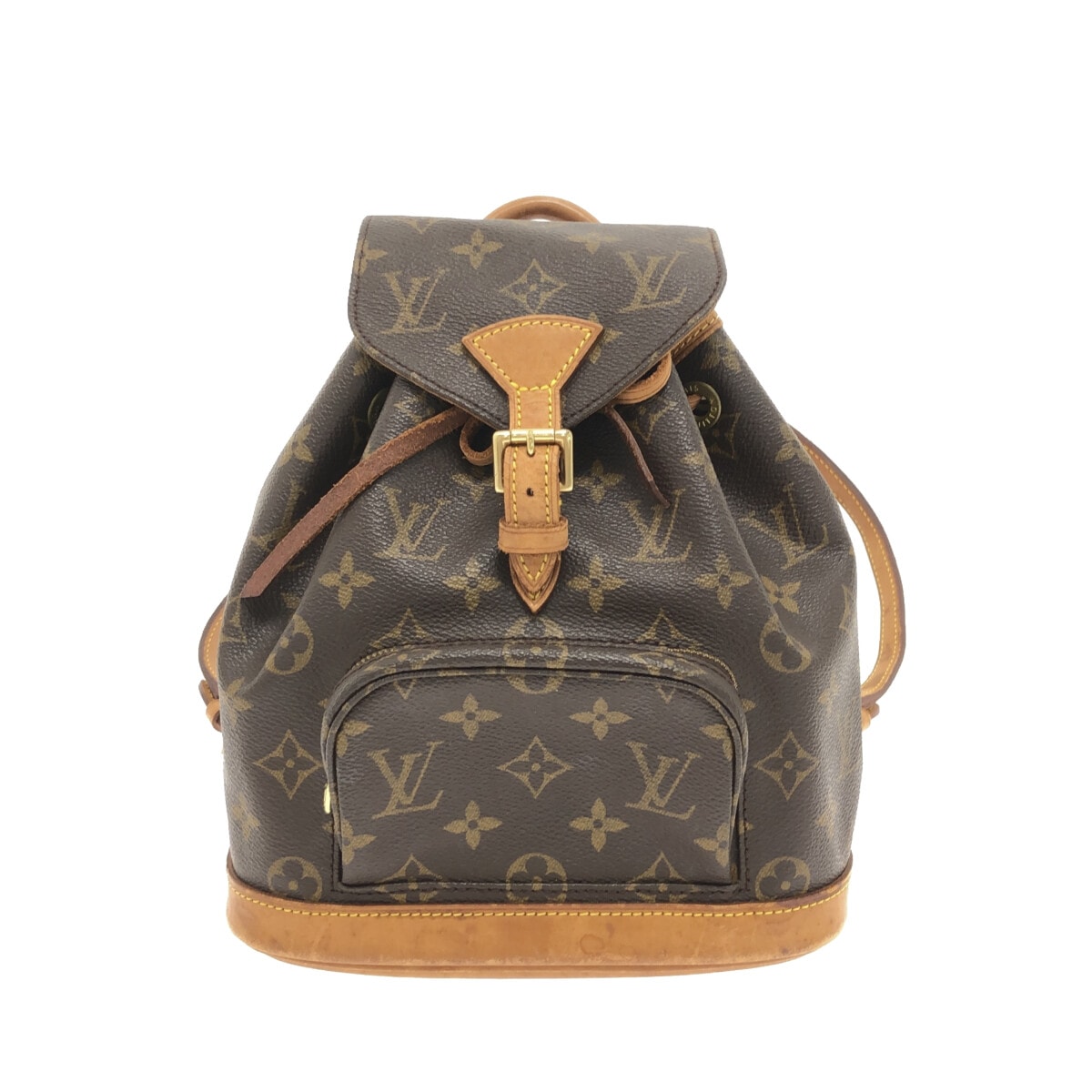 【新着】【中古】LOUIS VUITTON(ルイヴィトン) ミニ・モンスリ リュックサック モノグラム・キャンバス