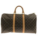 【新着】【中古】LOUIS VUITTON(ルイヴィトン) キーポル50 ボストンバッグ モノグラム・キャンバス 3