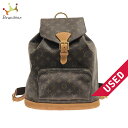 【新着】【中古】LOUIS VUITTON(ルイヴィトン) モンスリGM リュックサック モノグラム・キャンバス