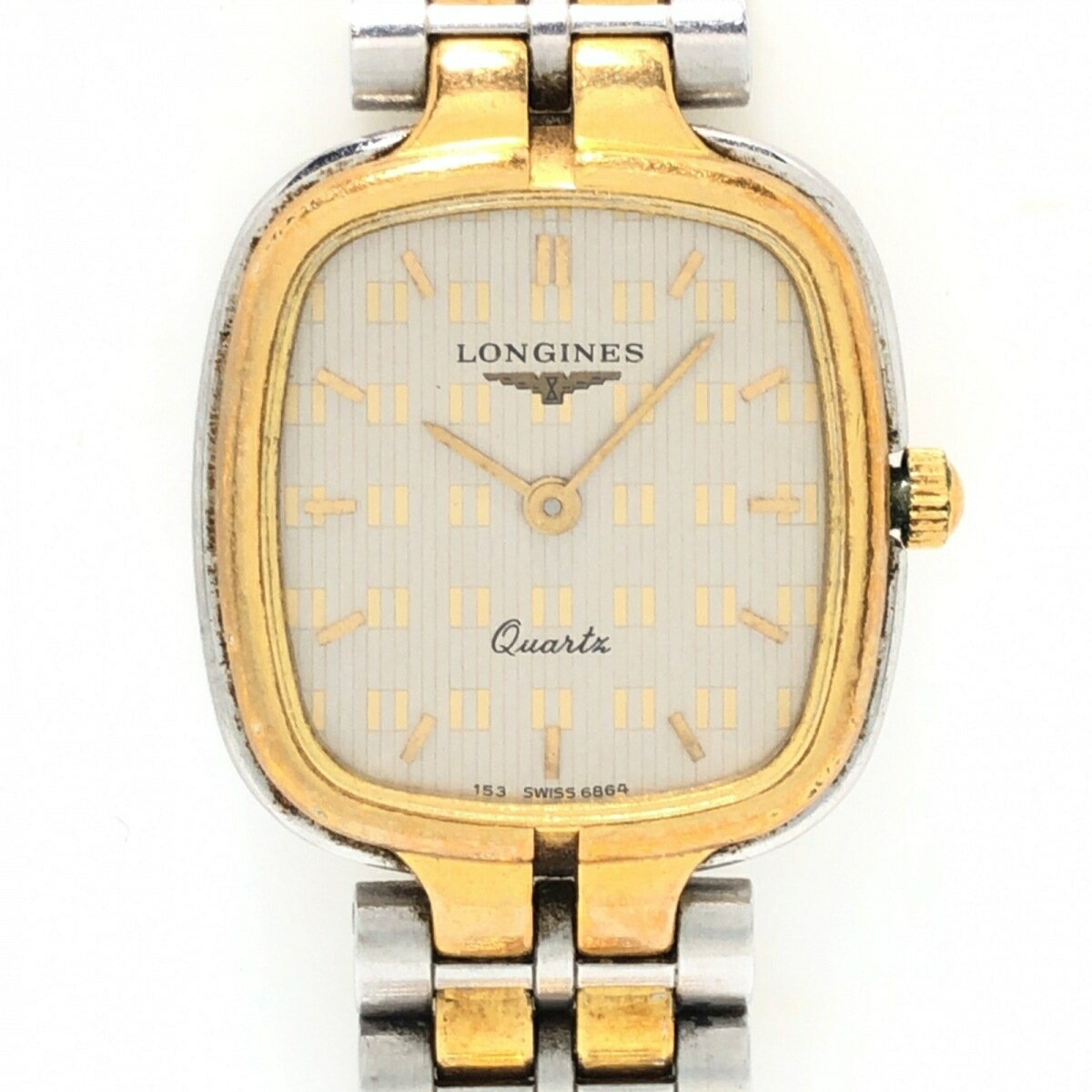 【新着】【中古】LONGINES(ロンジン) 腕時計 シルバー×ゴールド