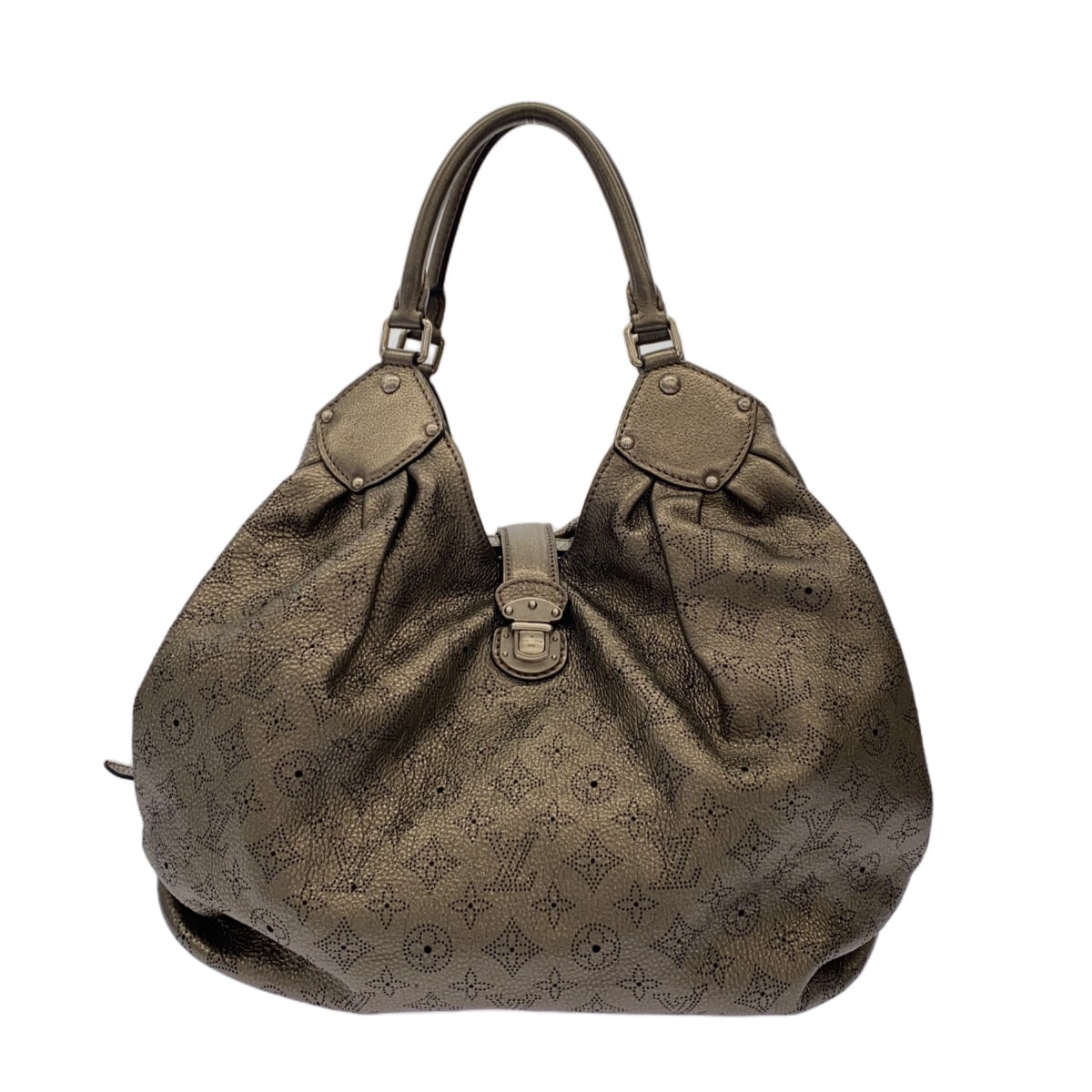 šLOUIS VUITTON(륤ȥ) XL ϥɥХå ֥ ޥҥʡ쥶Ǻࡧåɡե