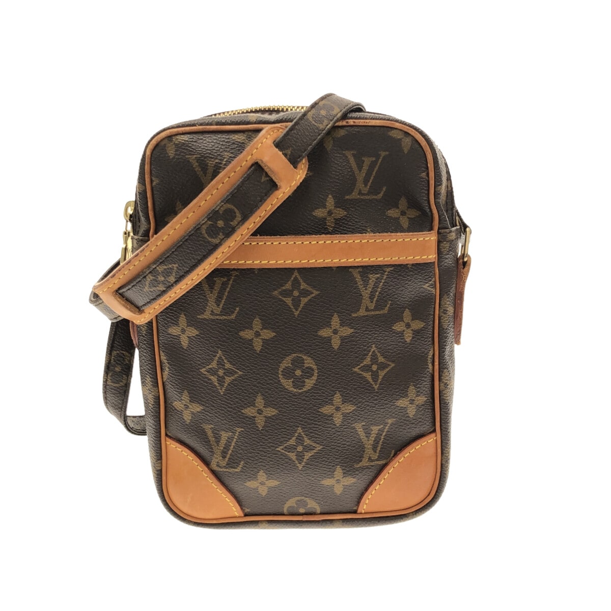 【新着】【中古】LOUIS VUITTON(ルイヴィトン) ダヌーブ ショルダーバッグ モノグラム・キャンバス