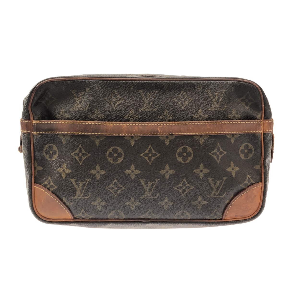 【新着】【中古】LOUIS VUITTON(ルイヴィトン) コンピエーニュ28 セカンドバッグ モノグラム キャンバス