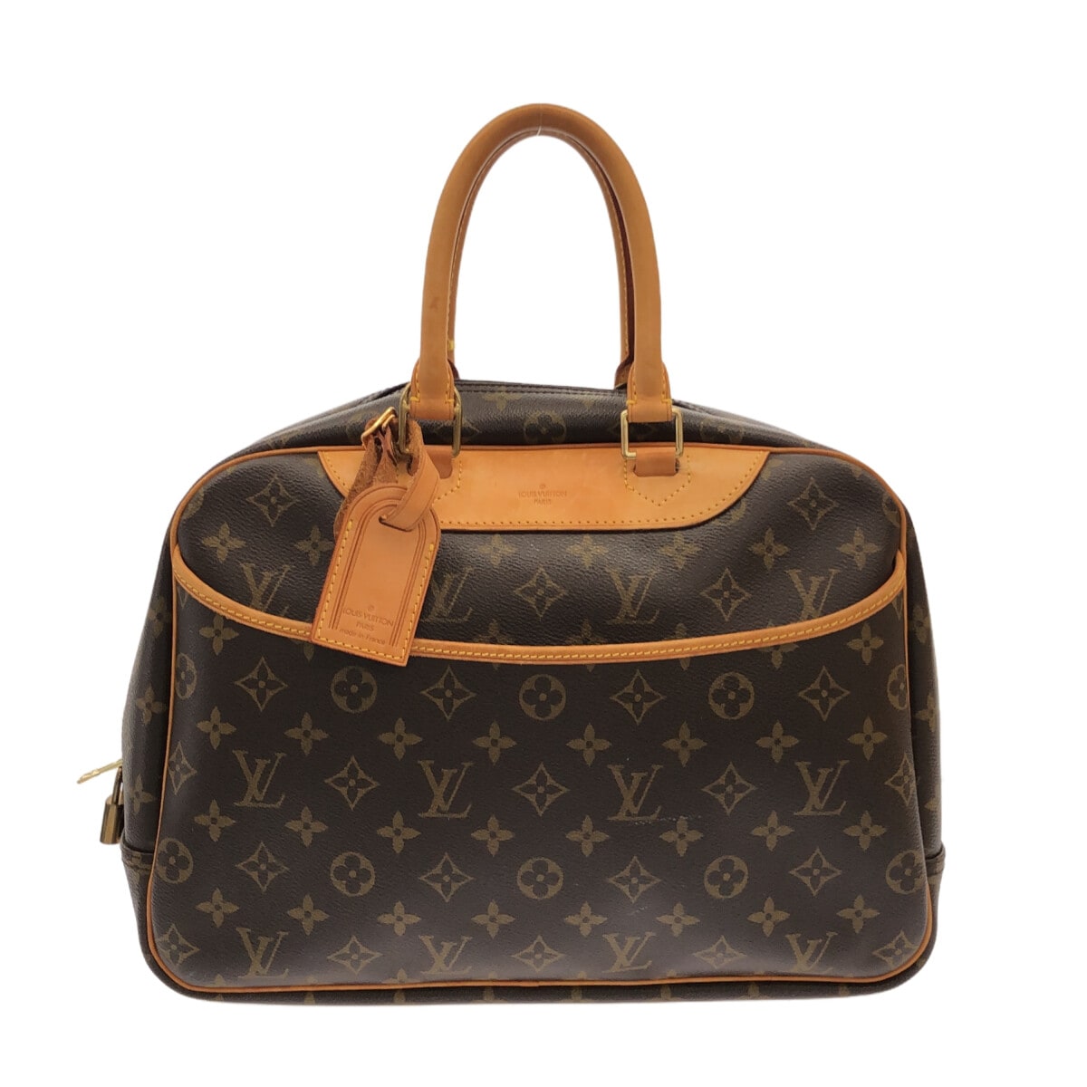 【中古】LOUIS VUITTON(ルイヴィトン) ドーヴィル ハンドバッグ モノグラム・キャンバス