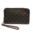 【中古】LOUIS VUITTON(ルイヴィトン) オルセー セカンドバッグ モノグラム・キャンバス