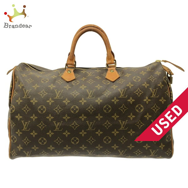 【新着】【中古】LOUIS VUITTON(ルイヴィトン) スピーディ40 ハンドバッグ モノグラム・キャンバス