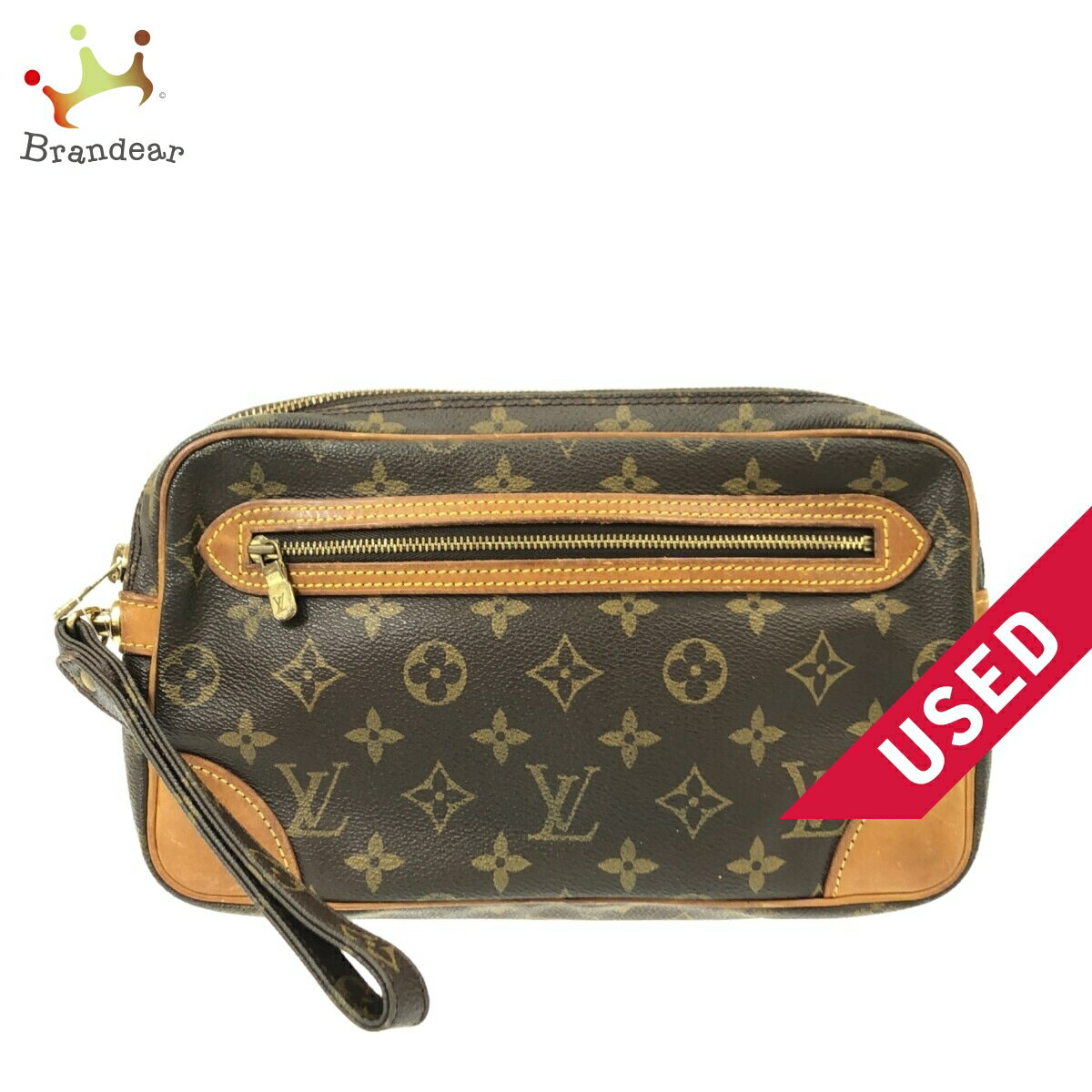 【新着】【中古】LOUIS VUITTON(ルイヴィトン) マルリー・ドラゴンヌGM セカンドバッグ モノグラム・キャンバス