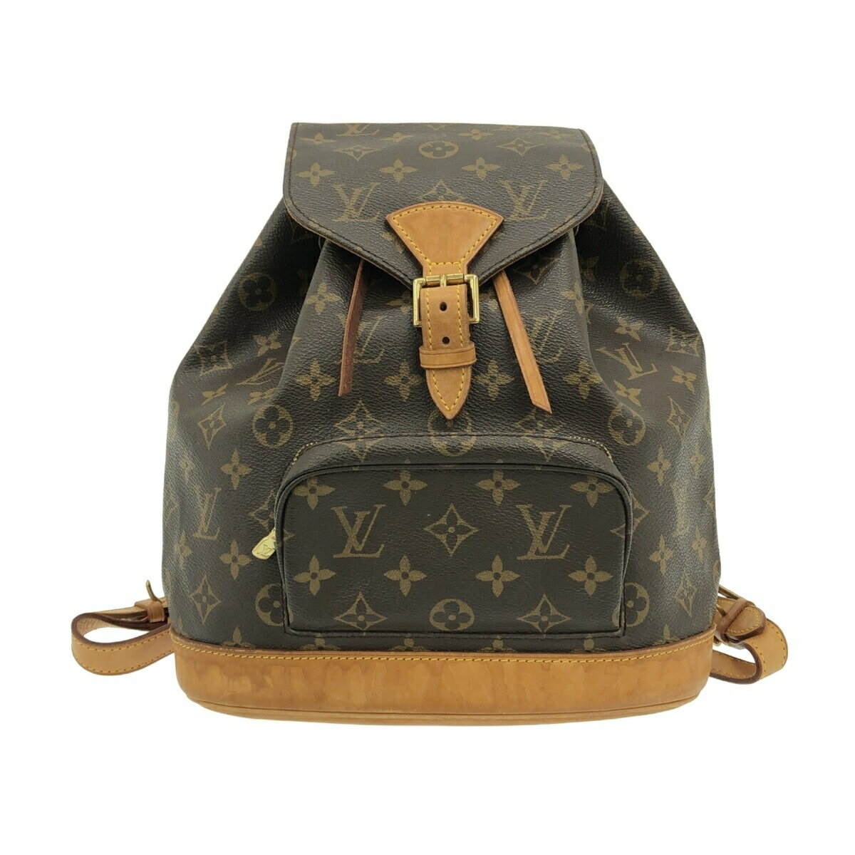 【新着】【中古】LOUIS VUITTON(ルイヴィトン) モンスリMM リュックサック モノグラム・キャンバス