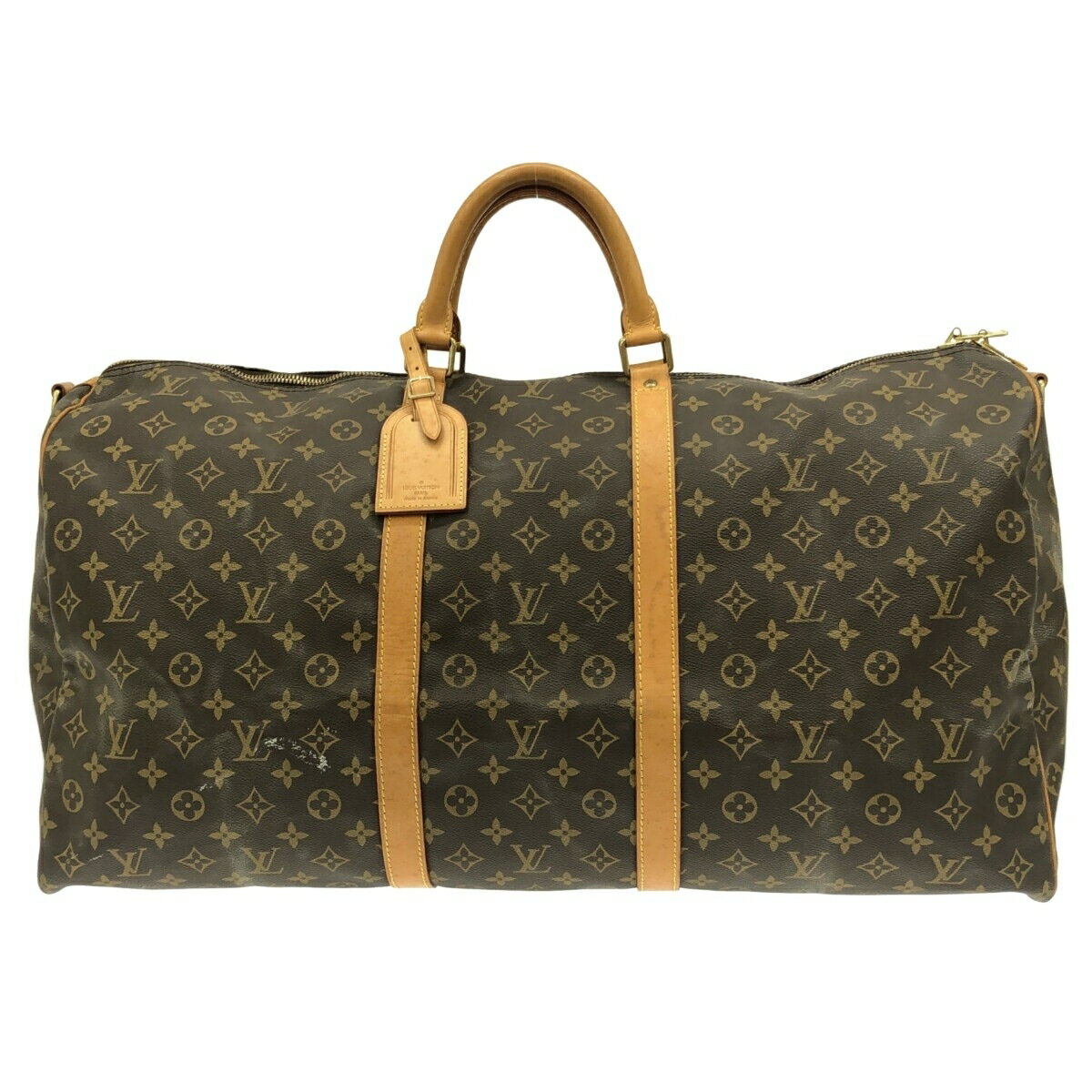 【新着】【中古】LOUIS VUITTON(ルイヴィトン) キーポル・バンドリエール60 ボストンバッグ モノグラム・キャンバス