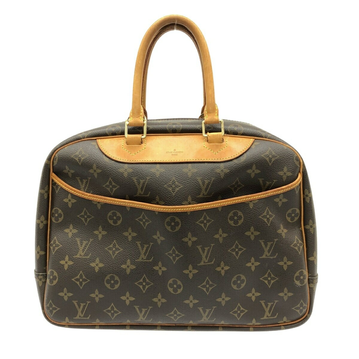 【新着】【中古】LOUIS VUITTON(ルイヴィトン) ドーヴィル ハンドバッグ モノグラム・キャンバス